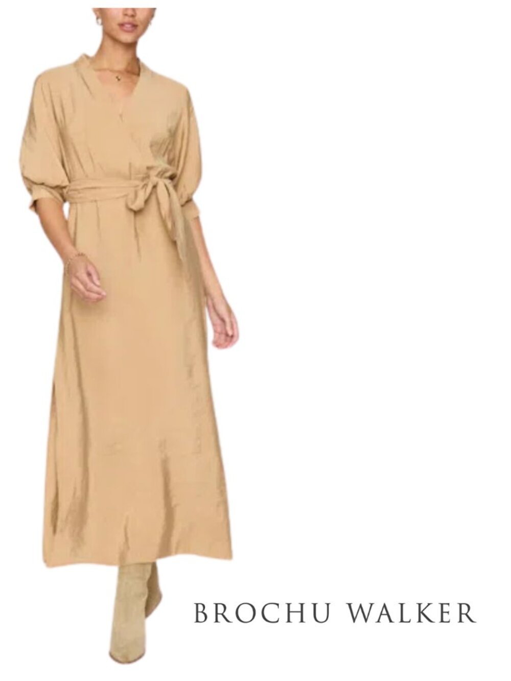 Brochu Walker Aurel Dress - Sahara Size Medium